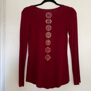 Lily Lotus Bamboo Chakra Top XS